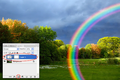How to Add a Rainbow to your Photograph in Photoshop