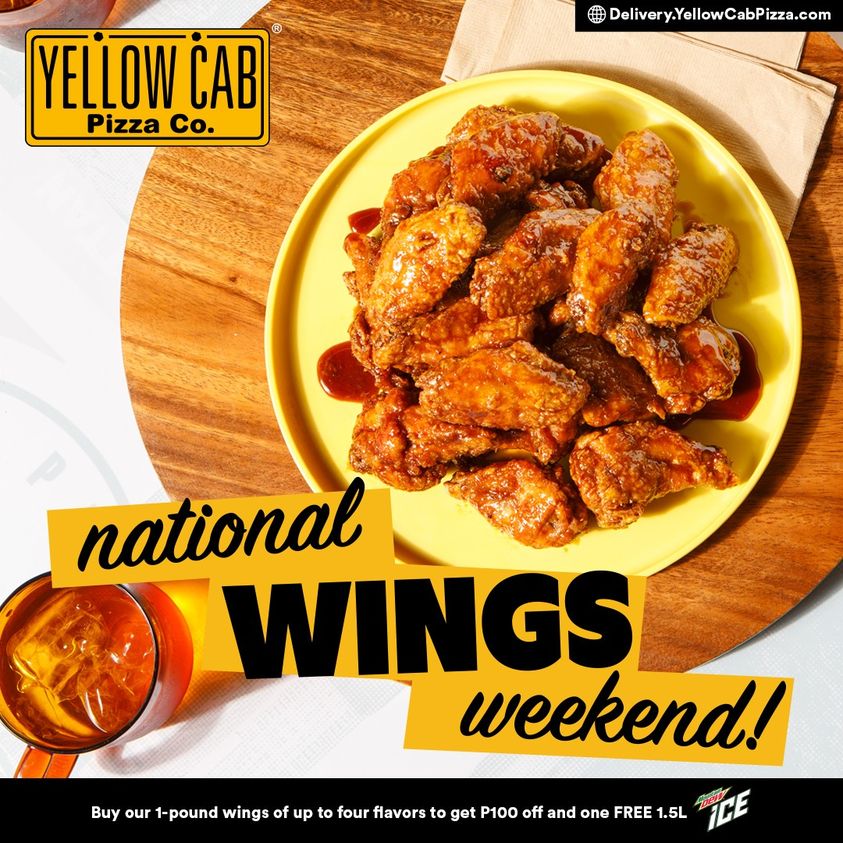 Manila Shopper Yellow Cab National Wings Weekend Promo