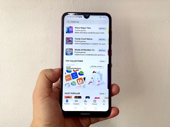 Huawei Y7 Review: Huawei AppGallery