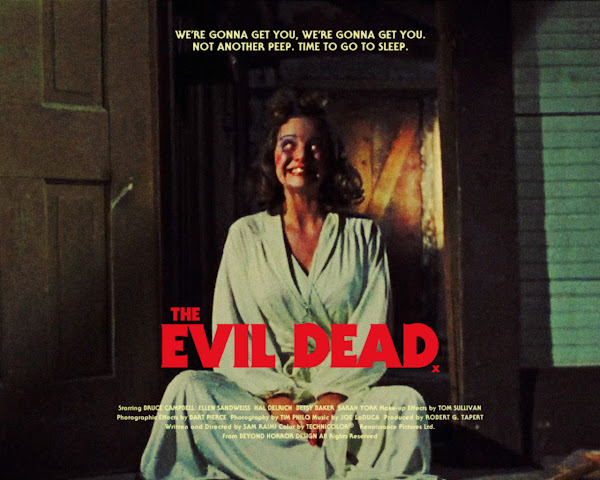 The Evil Dead 1981, directed by Sam Raimi