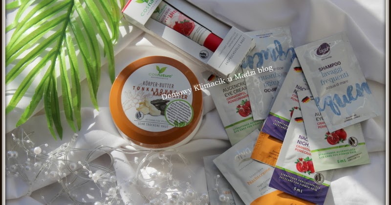 Naturalne od?ywcze mas?o do cia?a z mas?em shea i tonk? oraz Naturalny uj?drniaj?cy krem pod oczy z owocem granatu od COSNATURE - moja opinia