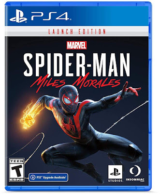 Marvels Spider Man Miles Morales Game Cover Ps4 Launch Edition