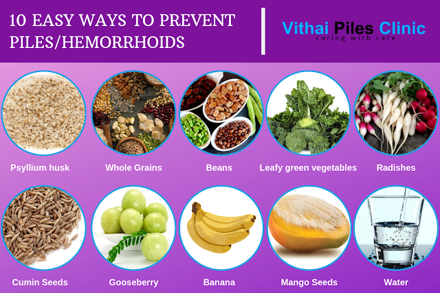10 Easy Ways to Prevent Piles, diet for hemorrhoids sufferers, food for hemorrhoids treatment, Foods to Eat During Piles, hemorrhoids, piles, Symptoms of piles