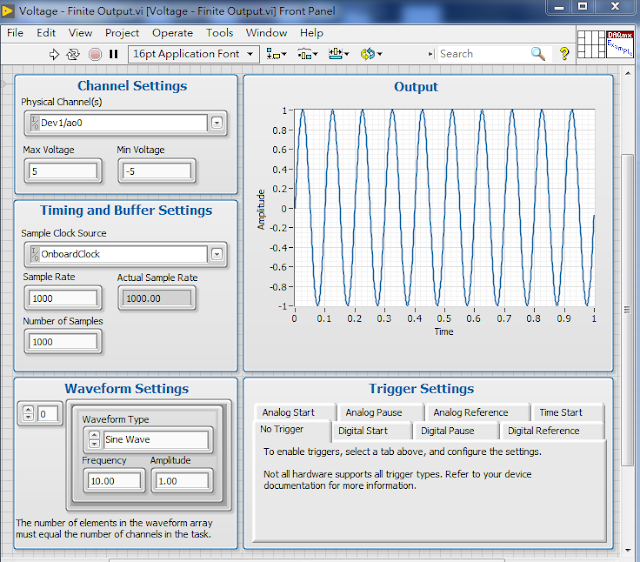 [LabVIEW程式技巧] 輕鬆使用 NI MAX 模擬 DAQ 擷取數據