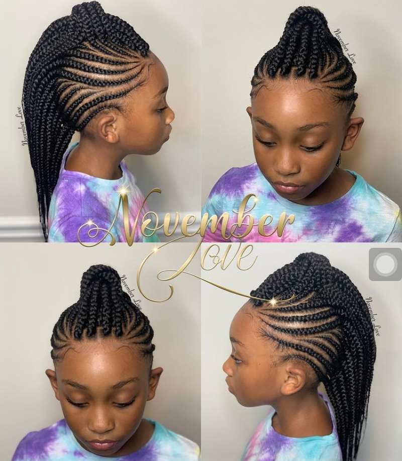 40 Stunning Lemonade Braids for Kids 2022/2023 - Claraito's Blog