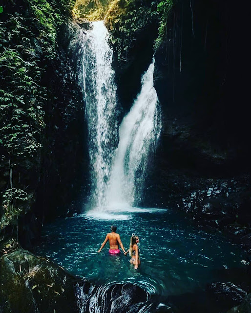 Air Terjun Kembar / Campuhan/Twin Falls Gitgit Buleleng Bali Waterfall - Location Map & Entrance Fee