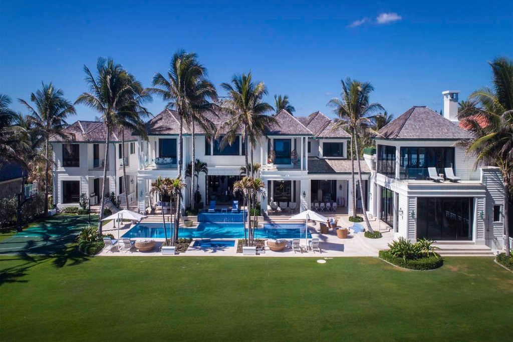 23,000 Square Foot Oceanfront Mega Mansion In North Palm Beach, FL