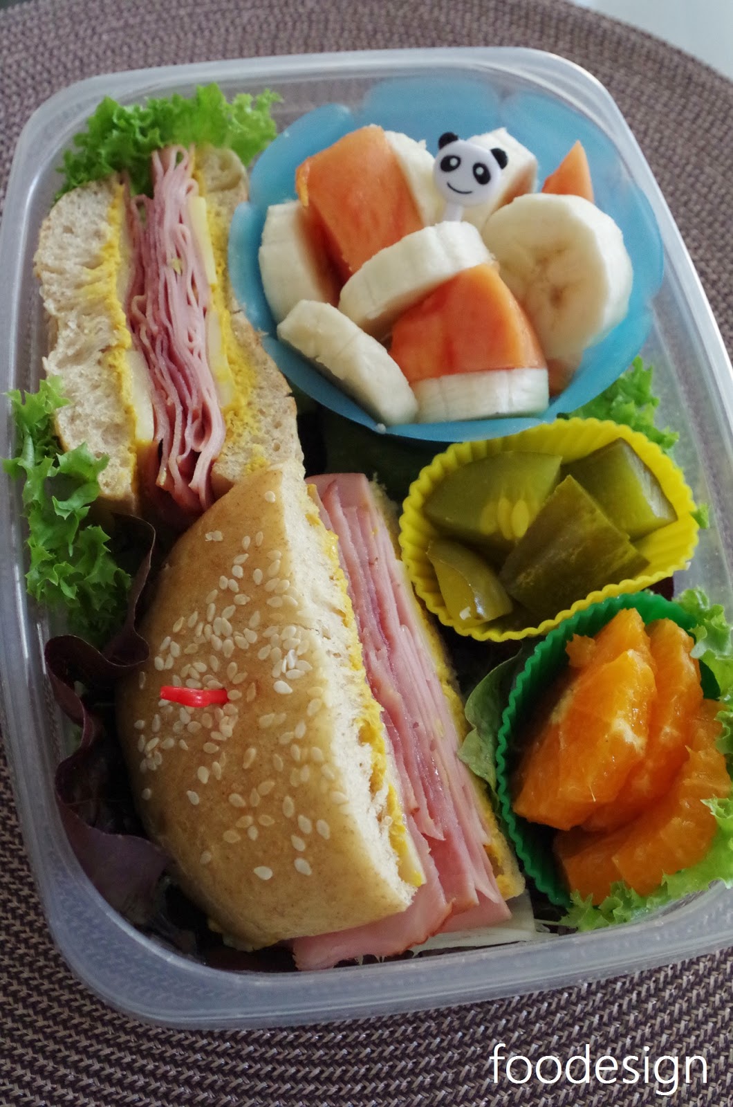 foodesign more bento sandwiches