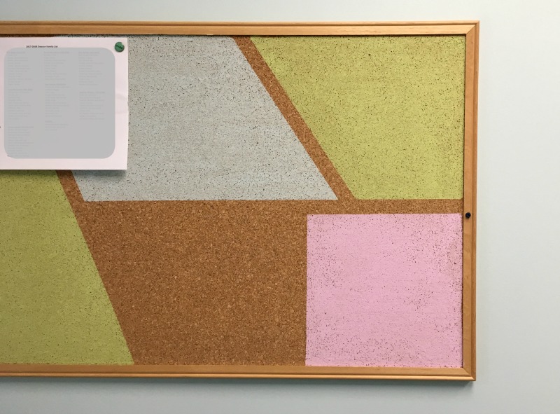 Real Girl s Realm Geometric Painted Cork Boards Real Girl s Realm Geometric Painted Cork Boards
