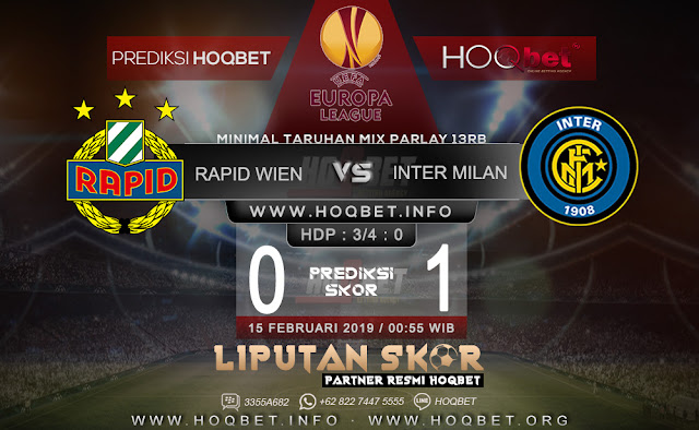Prediksi Rapid Wien vs Inter Milan 15 Februari 2019 http://www.liputanskor.com/
