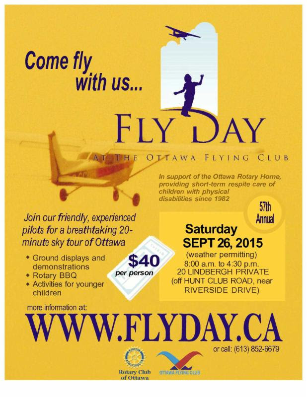 COPA Flight 8 Ottawa Ottawa Flying Club to Hold 57th Annual Fly Day