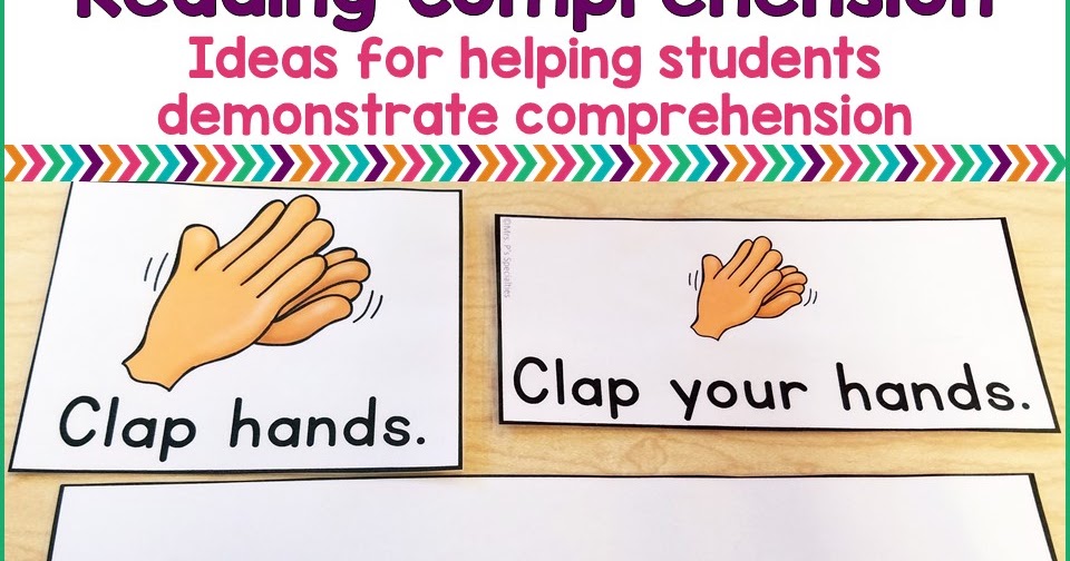 Functional Reading Comprehension Mrs P s Specialties Functional Reading Comprehension Mrs P s Specialties