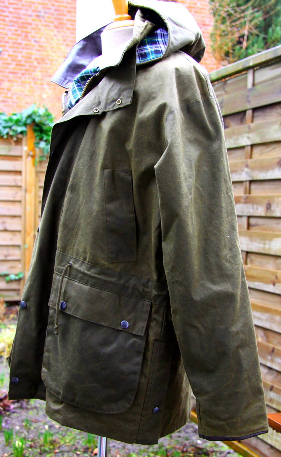 British Corner British Oilskin, Wax Jacket 100 Waxed Cotton