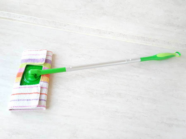 DIY reusable swiffer mop pad