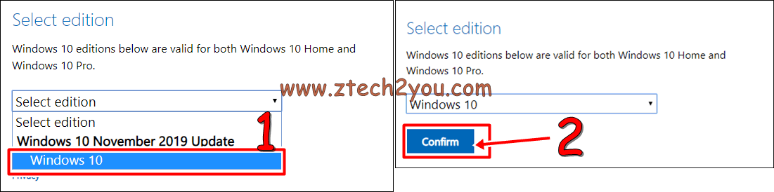 تحميل النسخة الاصلية من ويندوز 10 Windows بصيغة ISO من مايكروسوفت Download-Windows10-Pro-ISO-32bit-64bit-From-Microsoft