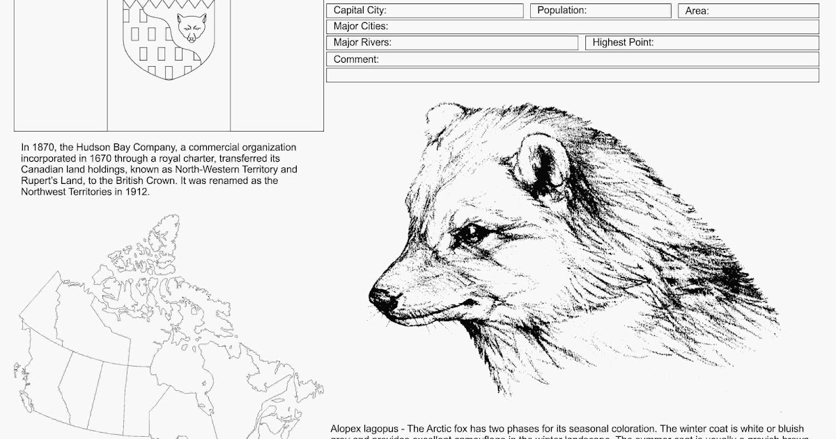 The Nations Of The World Arctic Fox Northwest Territories