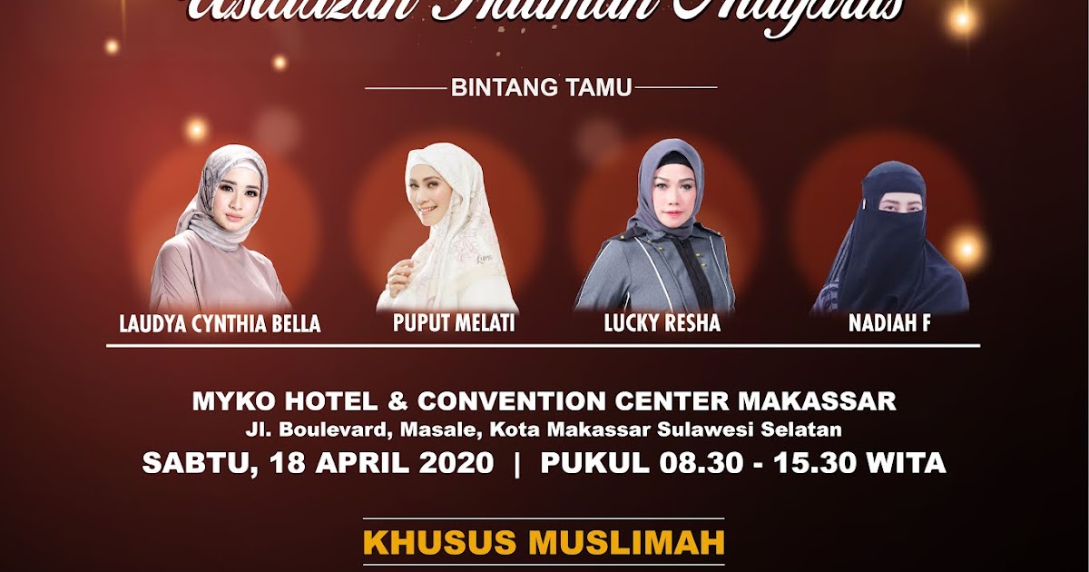 MUHASABAH CINTA EVENT 2020 Halimah Alaydrus Official