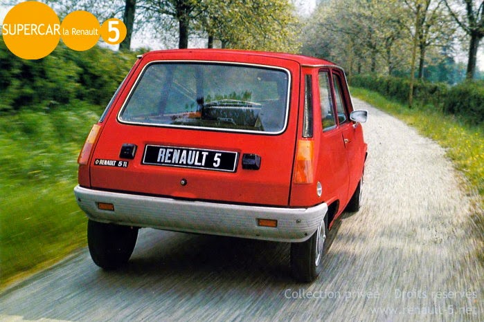 Blog :: TOUT sur la Renault 5: Renault 5 TL rouge