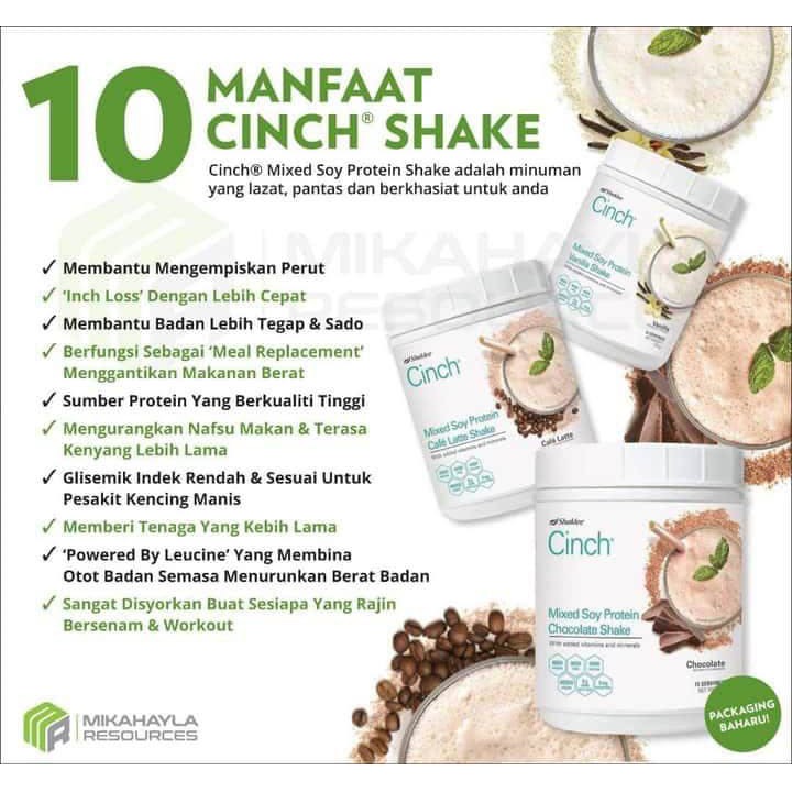 Cara minum cinch shaklee dengan betul