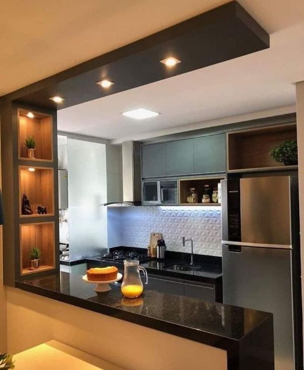 صور ديكورات مطابخ صغيرة