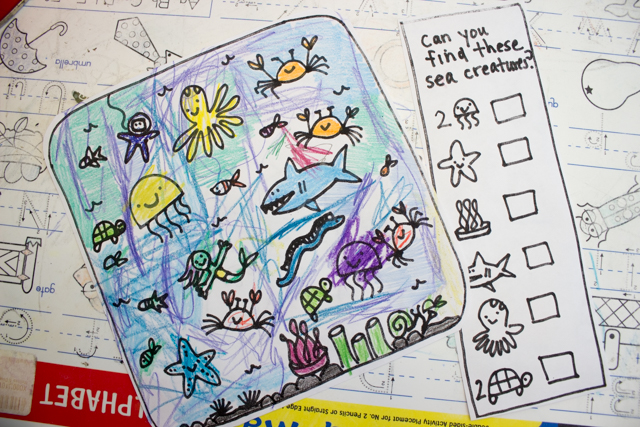 Create and Play with this Ocean Search and Find Craft and Activity for Preschoolers