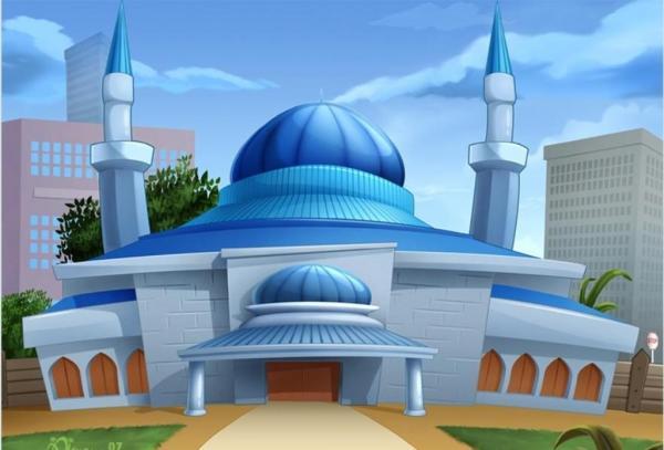 palangka blogspot com Masjid  Mendadak Ramai
