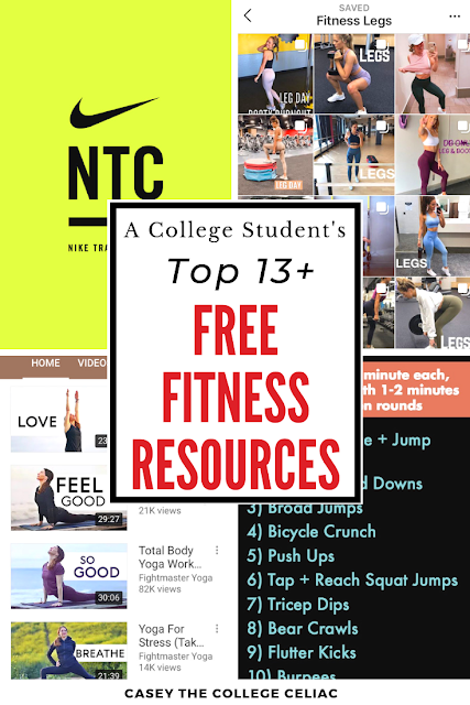 A College Student's Favorite Free Fitness Resources