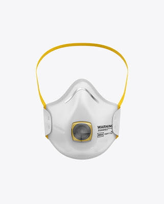 Download Free Respirator Mockup PSD Mockup Template