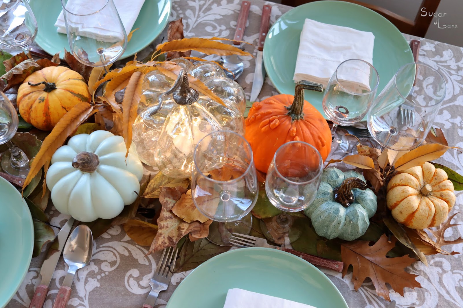 DIY Decor: Thanksgiving table - SUGAR LANE