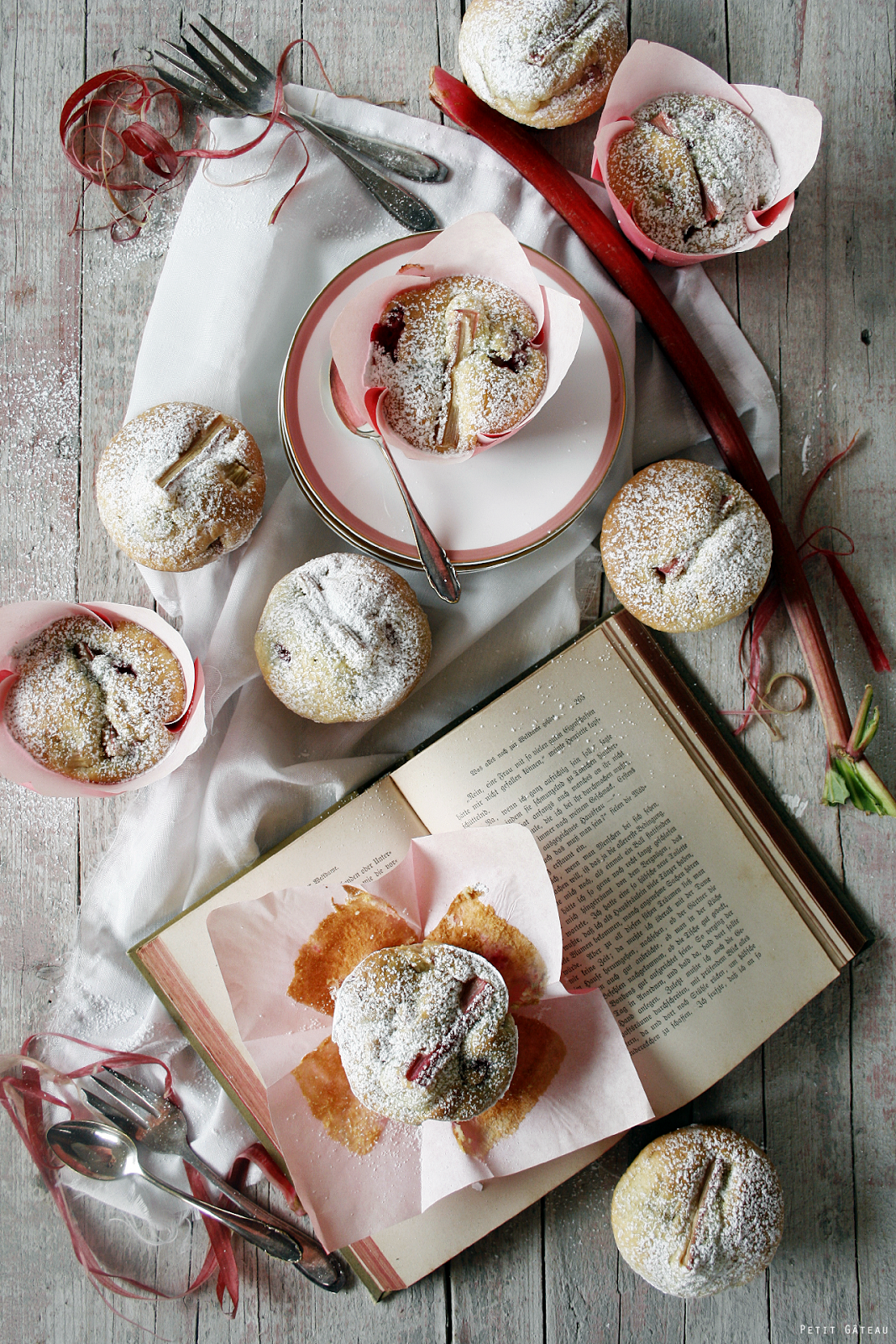 Petit Gâteau : Himbeer-Rhabarber-Muffins, das perfekte Rezept für die ...