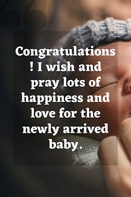 congratulations for new born baby