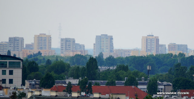 widok panorama Warszawa