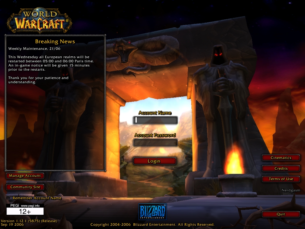 Nerdgasm: World of Warcraft Private server!