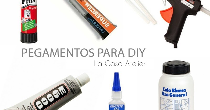 TIPOS DE PEGAMENTOS Y | Casa Atelier