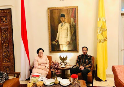  Berjumpa di Batu Tulis, Mega Beri Masukan Masalah Cawapres ke Jokowi