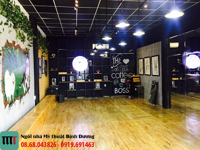 Thiết kế thi công quán BOSS coffee thiet ke thi cong quan BOSS coffee