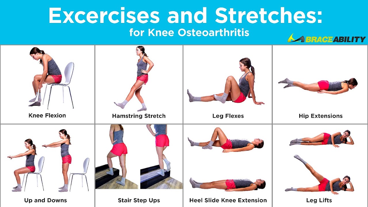 Pain Leg Exercises For Arthritic Knees Knee Arthritis Exercises