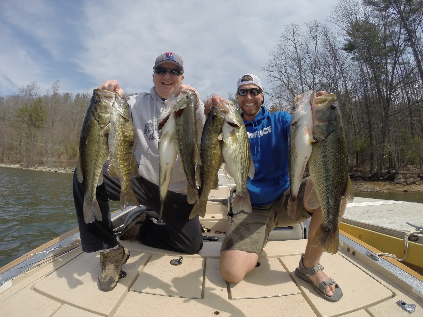 Dream Catcher's Fishing Early April Fishing Report Lake Chatuge