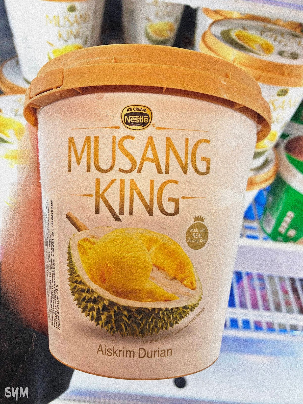 Aiskrim musang king nestle