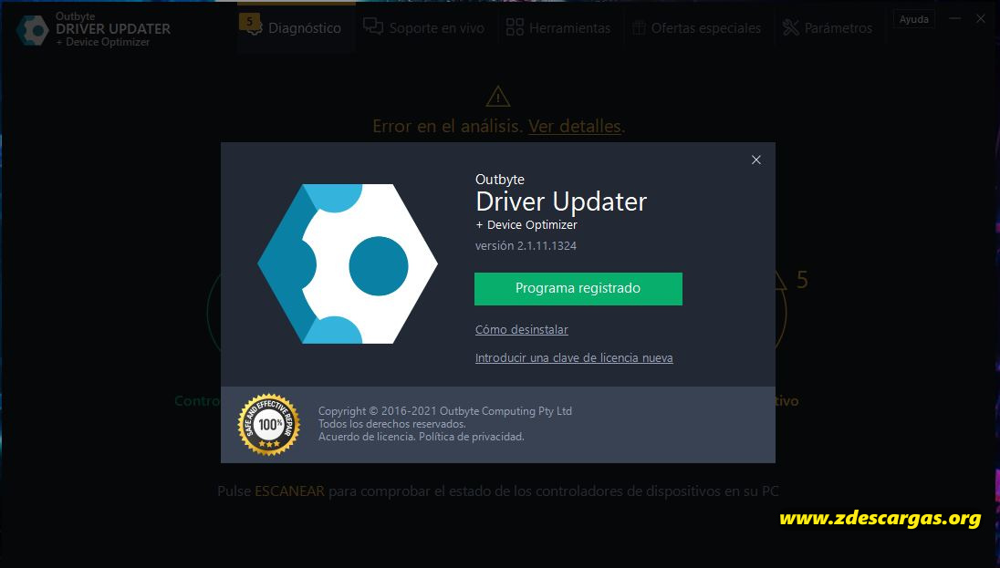 Outbyte Driver Updater Full Español