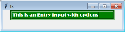 python entry icursor not working python entry icursor not working