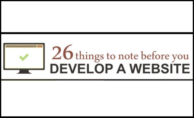 Image: 26 Things to Note Before you Develop A Website [Infographic]