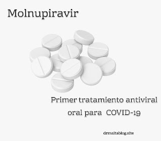 Llegó el primer tratamiento antiviral oral contra la COVID-19: Molnupiravir