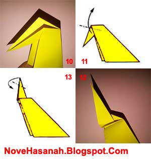  Cara Membuat Origami Burung Merak 