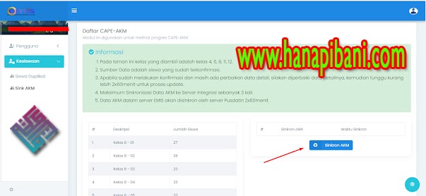 Bagaimana Solusi Agar Tombol Sinkron Akm Muncul Di E Monitor
