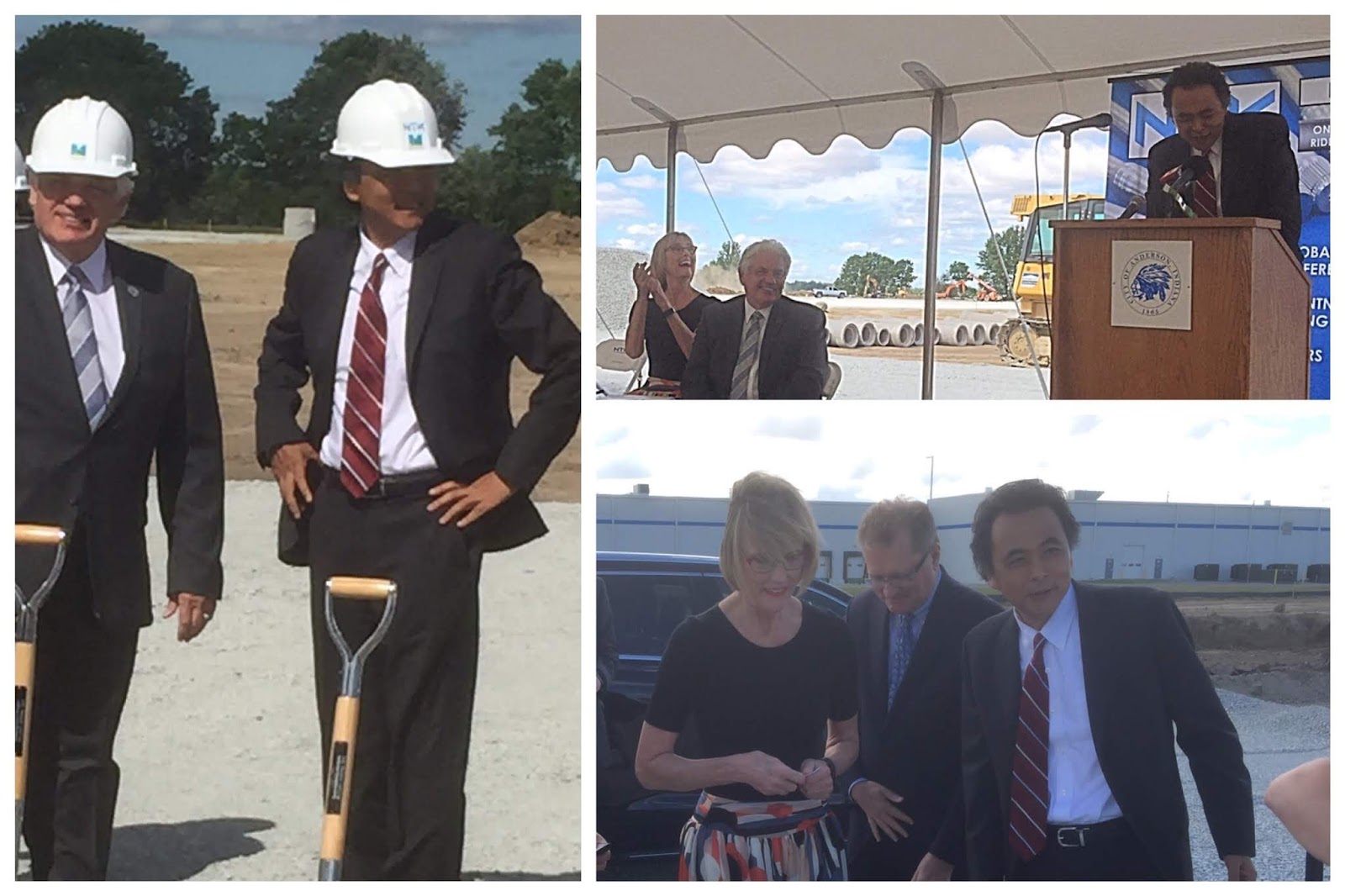 June 7, 2017 Groundbreaking Ceremony for the 2nd plant of NTK
