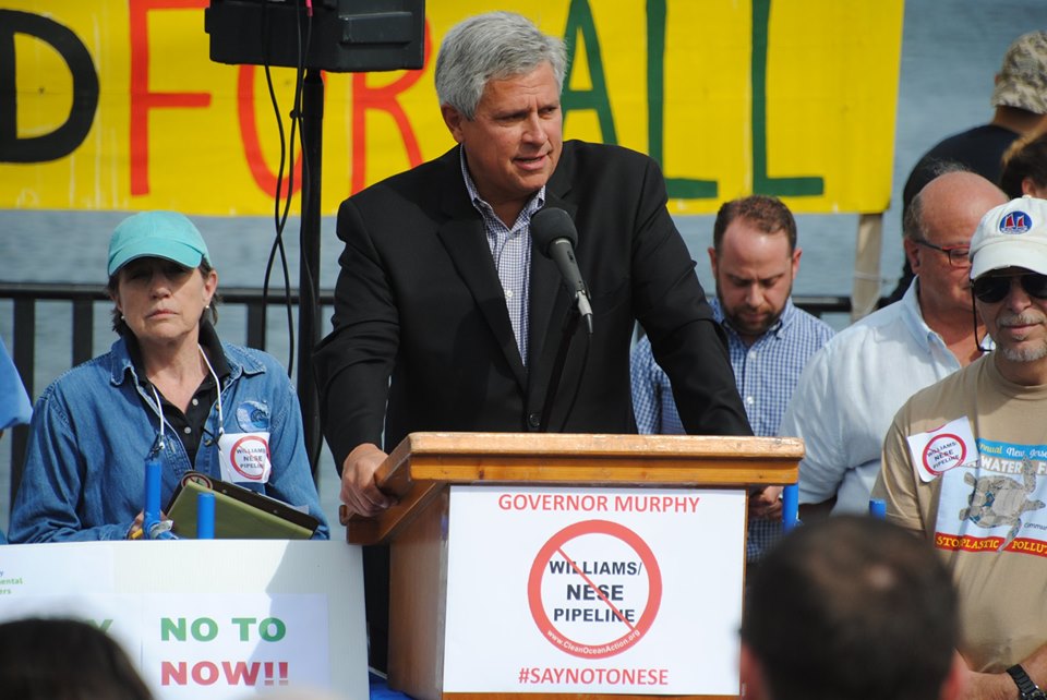 Clean Ocean Action With NJ Governor Murphy’s Home in the Background