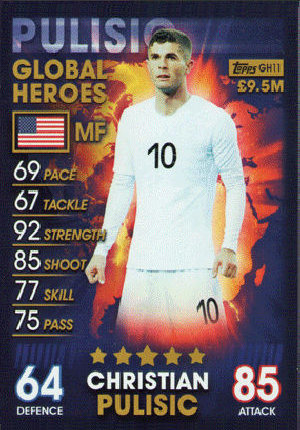 Star internationale Topps Match Attax 101-Harry Kane Angleterre No 38