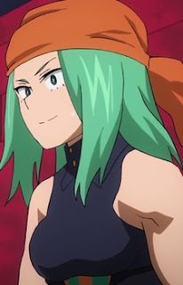 إيمي "بطلة الابتسامة، الآنسة نكتة" فوكوكادو Boku no Hero Academia الموسم الرابع