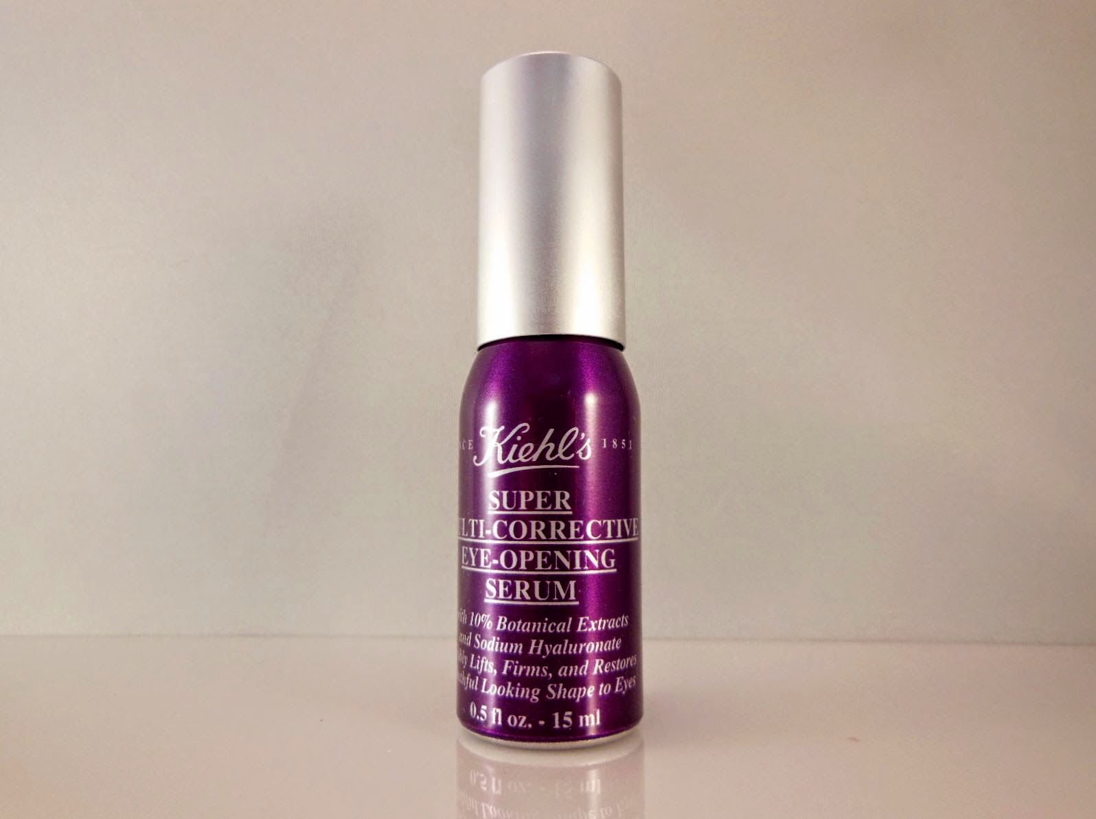 PRODUCT REVIEW KIEHL'S SUPER MULTICORRECTIVE EYEOPENING SERUM The